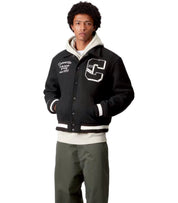 CARHARTT WIP WORLD CLASS BLACK VARSITY JACKET