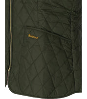 BARBOUR MARKENFIELD OLIVGRÜNE WENDEWESTE