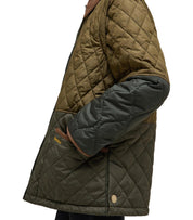 BARBOUR LORRIE QUILTED GRÜNE JACKE