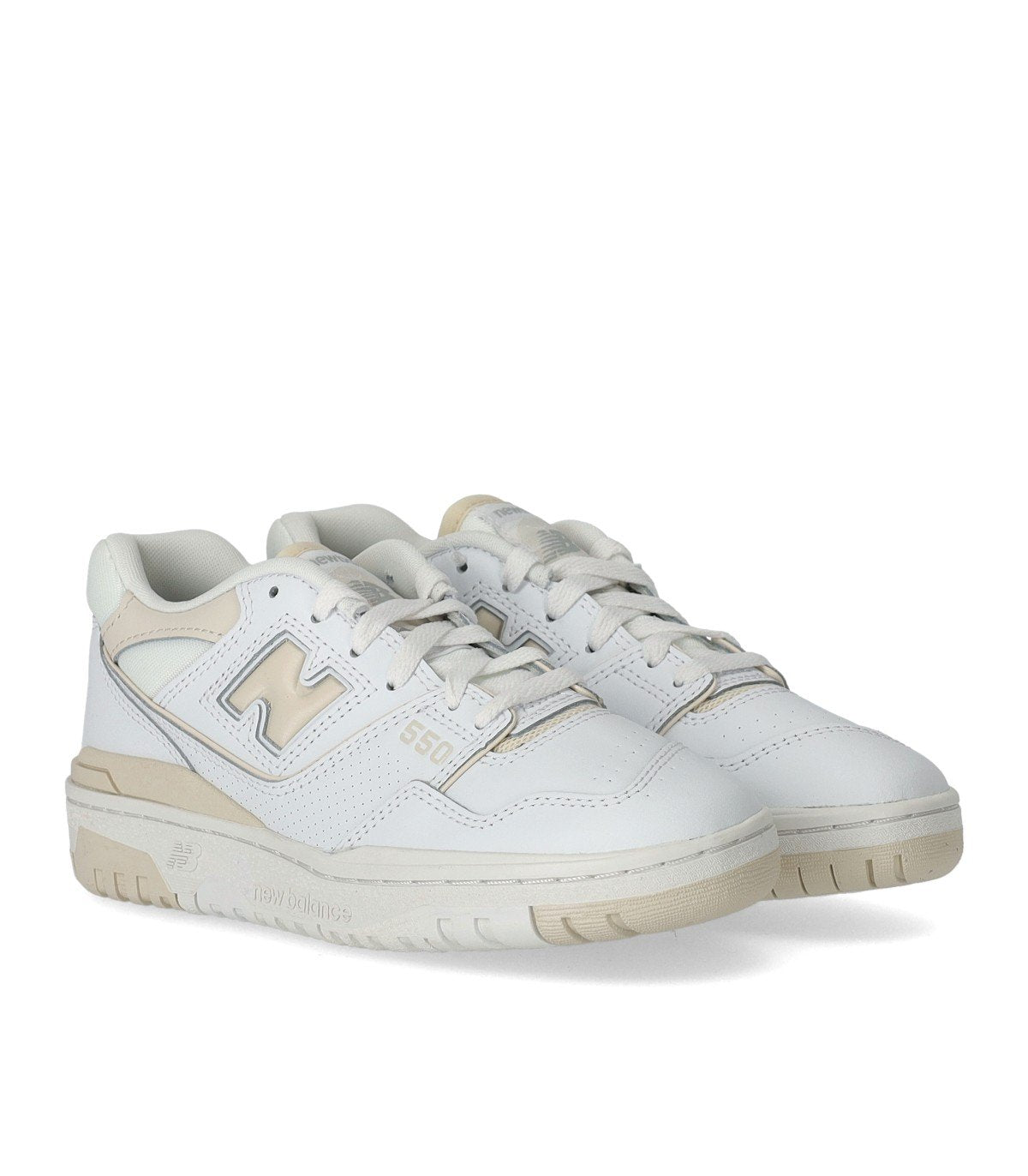 ウィメンズ New Balance 550 Cream White NEW BALANCE 550 WHITE CREAM SNEAKER – FerrarisBoutique