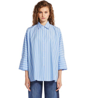 CAMICIA HUDSON A RIGHE AZZURRA MAX MARA WEEKEND