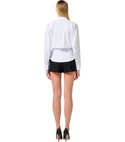 CAMICIA CON SPILLA BIANCA ELISABETTA FRANCHI