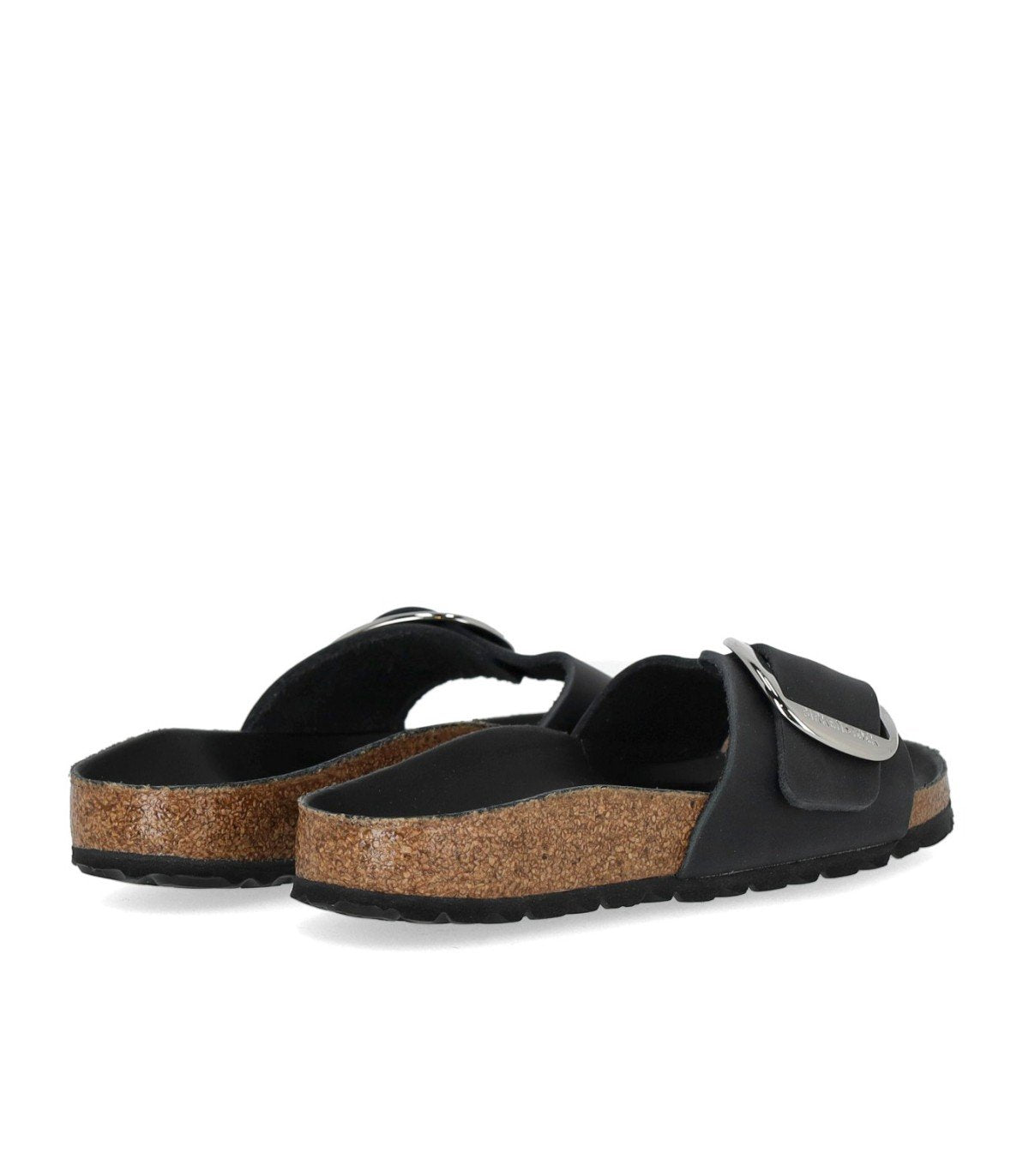 BIRKENSTOCK MADRID BIG BUCKLE BLACK SANDAL