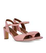MISS OLIVIA LINDA PINK HEELED SANDAL