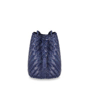 DRAGON DIFFUSION DOUBLE JUMP NAVY BLUE CROSSBODY BAG
