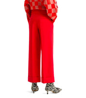 ESSENTIEL ANTWERP IMO ROTE CROPPED HOSE