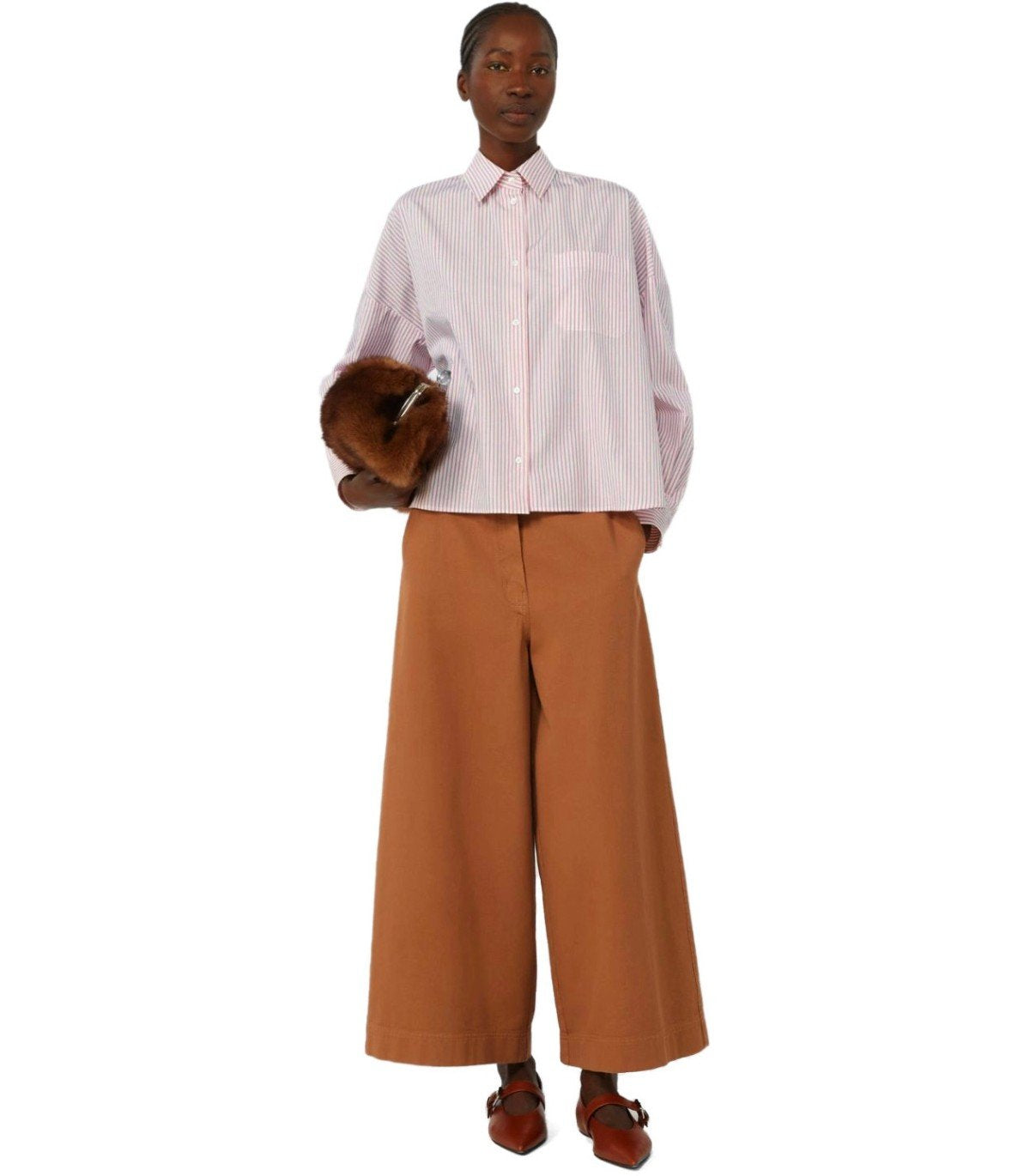 CHEMISE À RAYURES AUREO ROSE MAX MARA WEEKEND