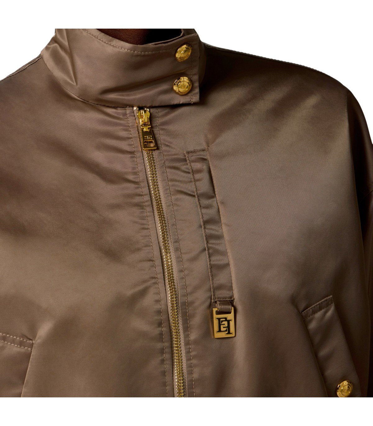 ELISABETTA FRANCHI BRAUNE BOMBERJACKE