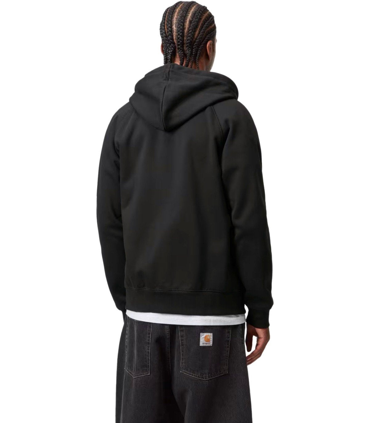 CARHARTT WIP CHASE BLACK HOODIE