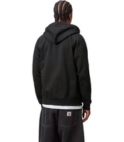 CARHARTT WIP CHASE BLACK HOODIE