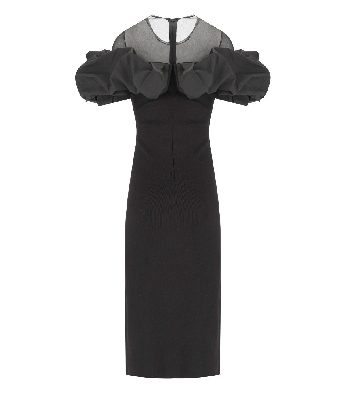 ESSENTIEL ANTWERP ISATIS ZWART JURK