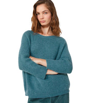 MAX MARA WEEKEND XENO BLUE JUMPER