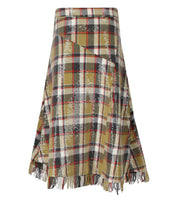 GONNA MIDI IPLAID BEIGE ESSENTIEL ANTWERP