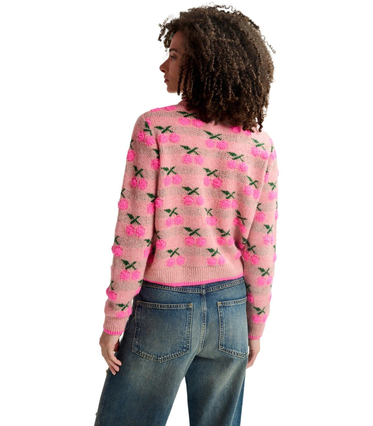 ESSENTIEL ANTWERP HIROYAL PINK CREWNECK SWEATER