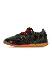 SNEAKER ROCKET VELOURS VERT BACK70
