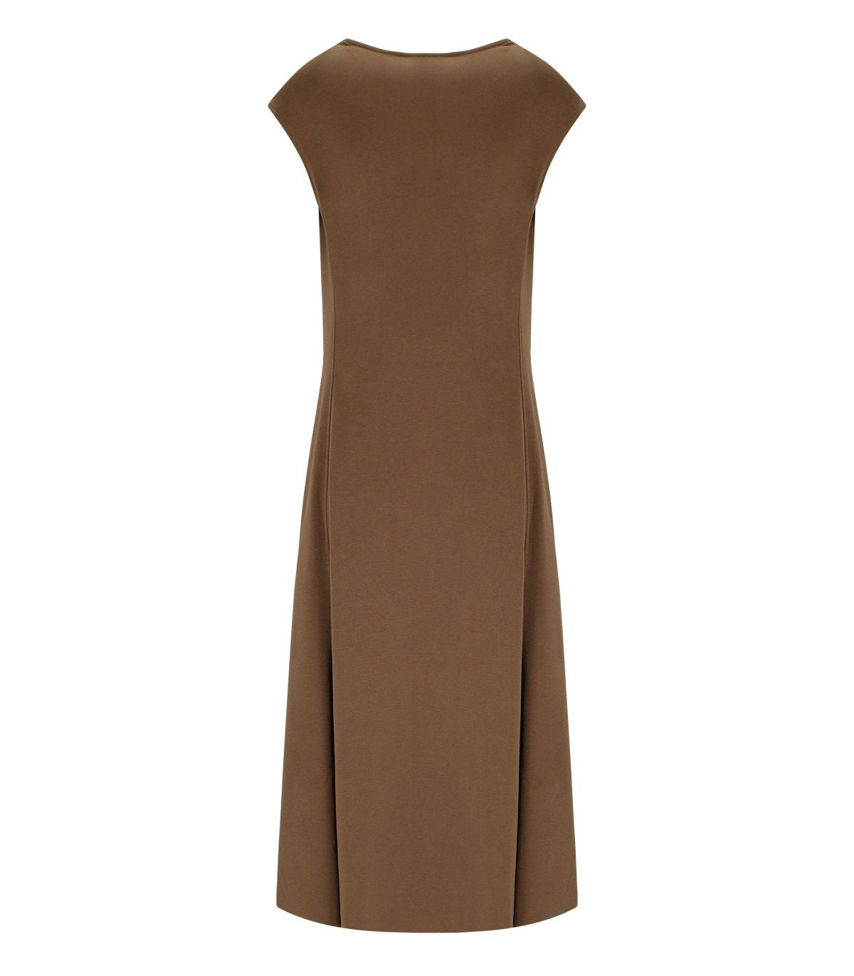 MM MAX MARA VETUSTA BRAUNES LANGES KLEID