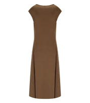 MM MAX MARA VETUSTA BRAUNES LANGES KLEID
