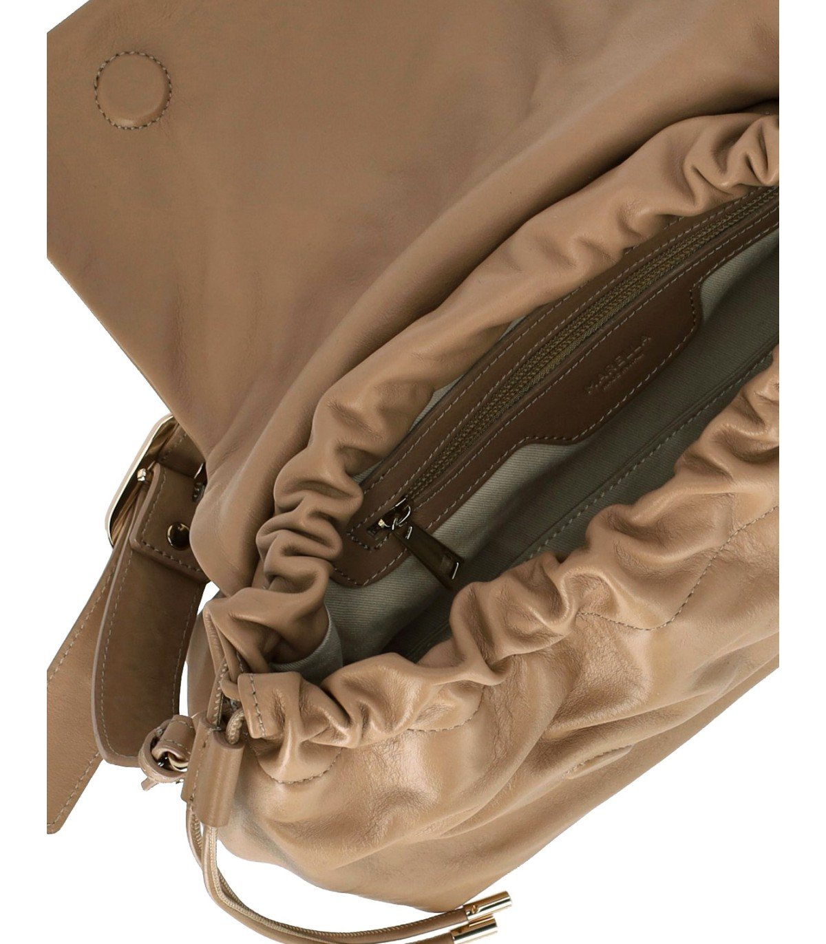 MARELLA WEST CAMEL SHOULDER BAG