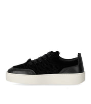 SNEAKER MONOGRAM NERA EMPORIO ARMANI
