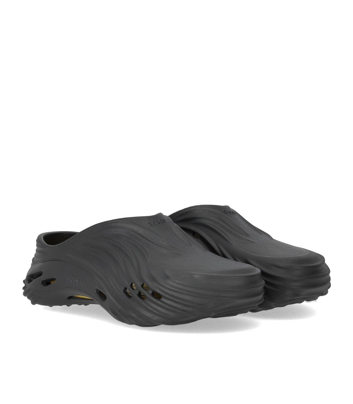 CROCS ECHO WAVE BLACK SLIP ON