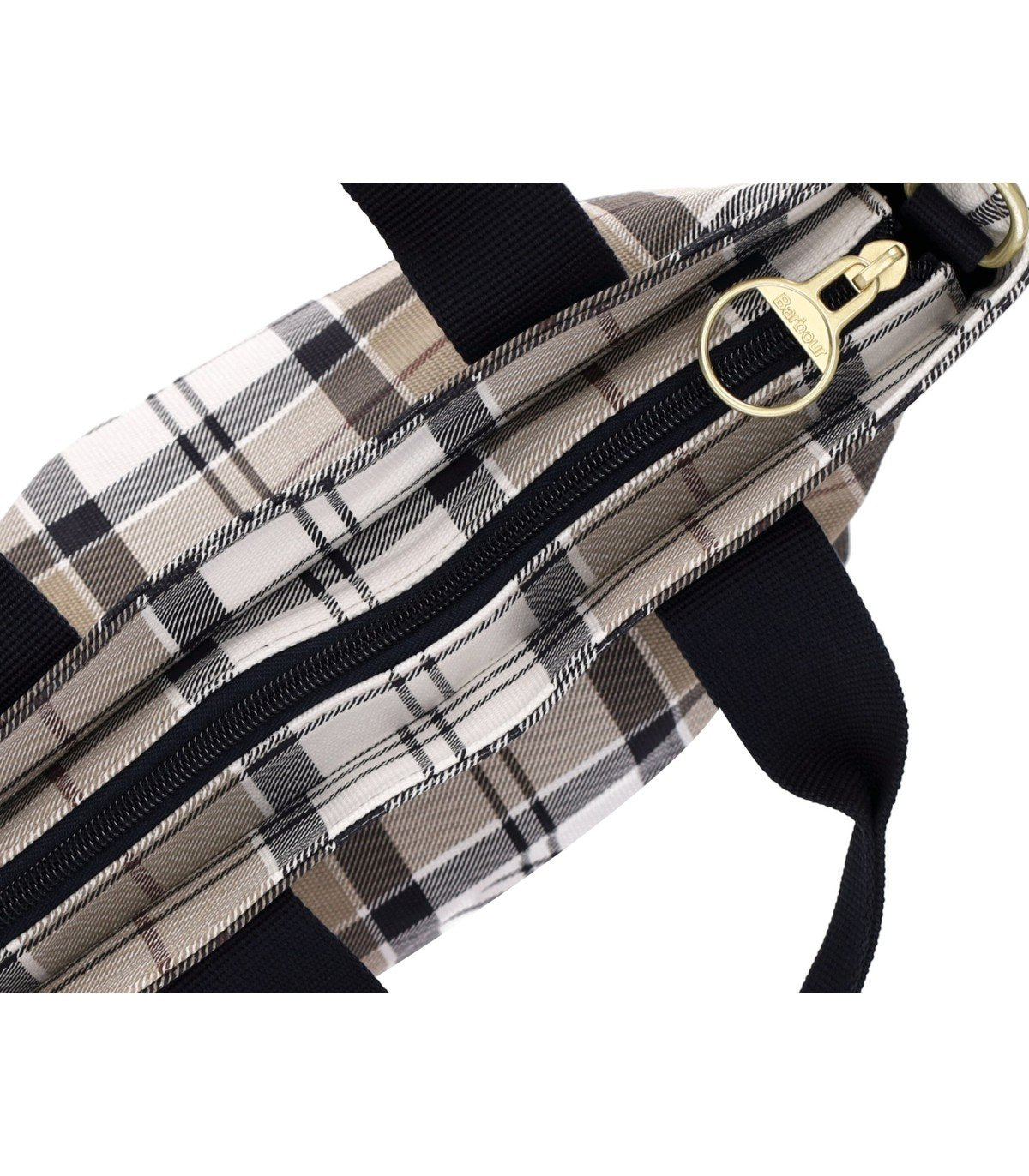 BOLSO SHOPPING MAISY TARTAN BEIGE BARBOUR