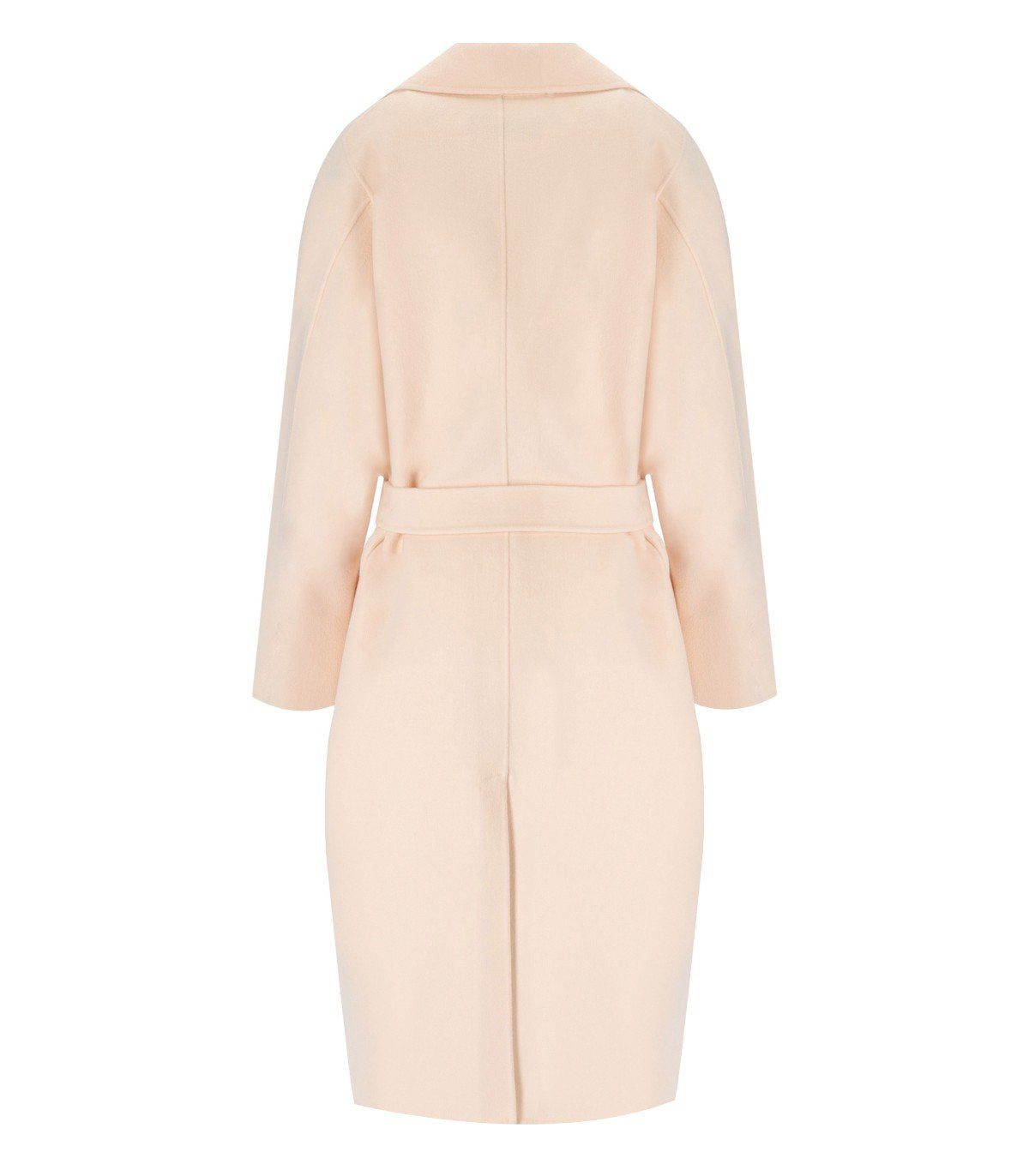 ELISABETTA FRANCHI BUTTER BELTED COAT