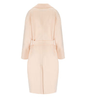 ELISABETTA FRANCHI BUTTER BELTED COAT