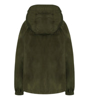 GANNI GREEN HOODED JACKET