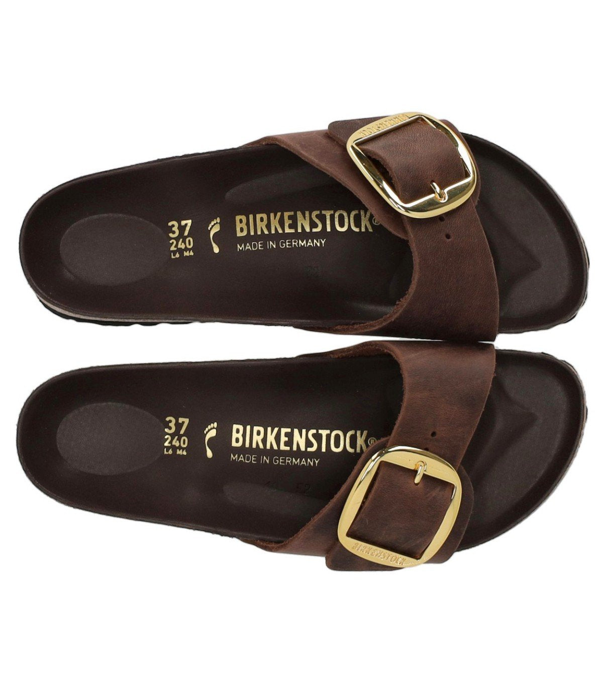 CIABATTA MADRID BIG BUCKLE HEX OILED HABANA BIRKENSTOCK