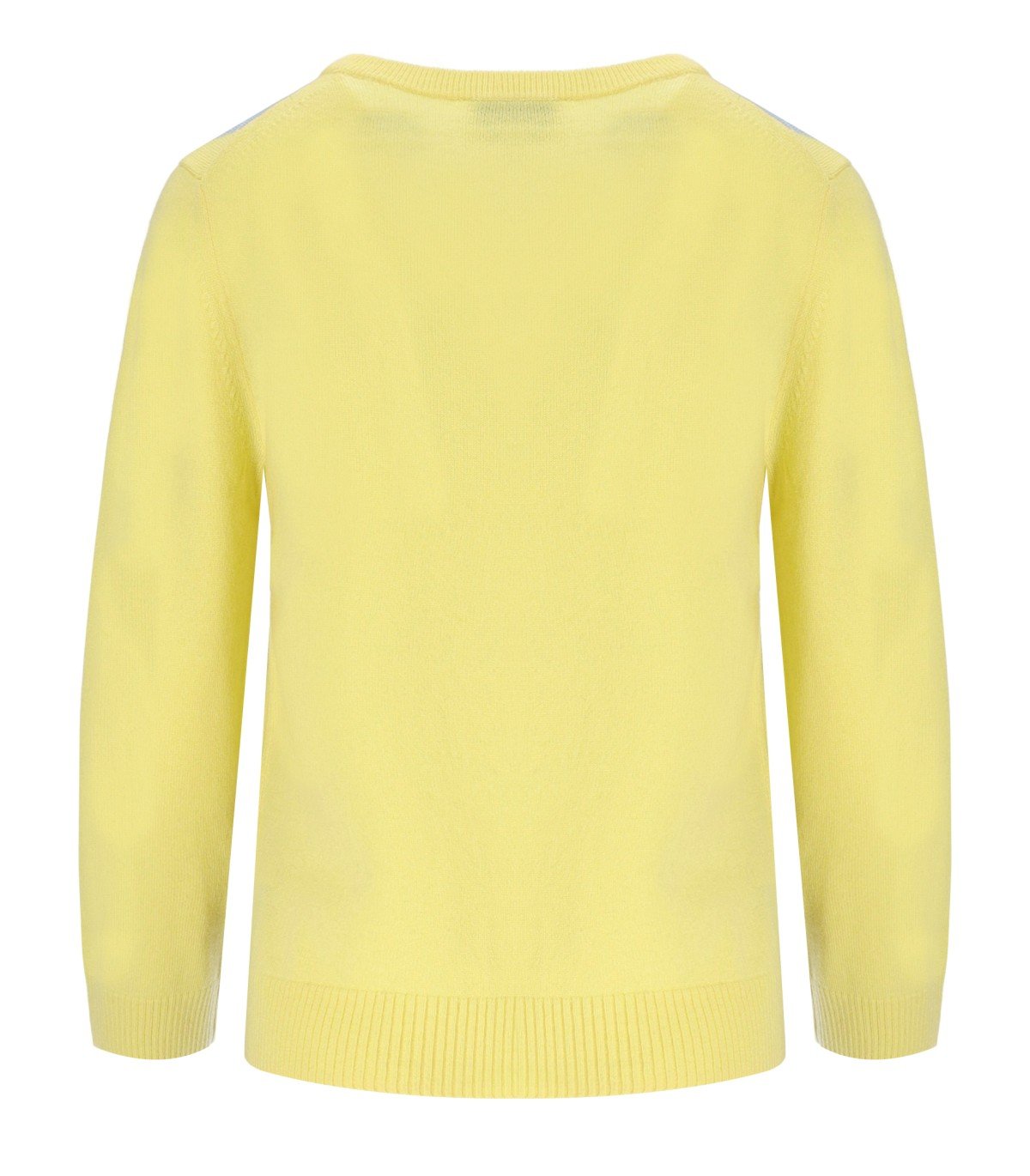 GANNI YELLOW DIAMOND CARDIGAN