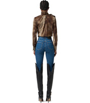 CAMISA LIZARD ELISABETTA FRANCHI