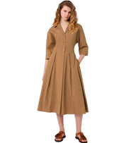 MAX MARA WEEKEND PADANA BEIGE DRESS
