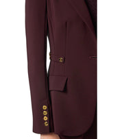 CHAQUETA DE BOTONADURA SENCILLA MERLOT ELISABETTA FRANCHI
