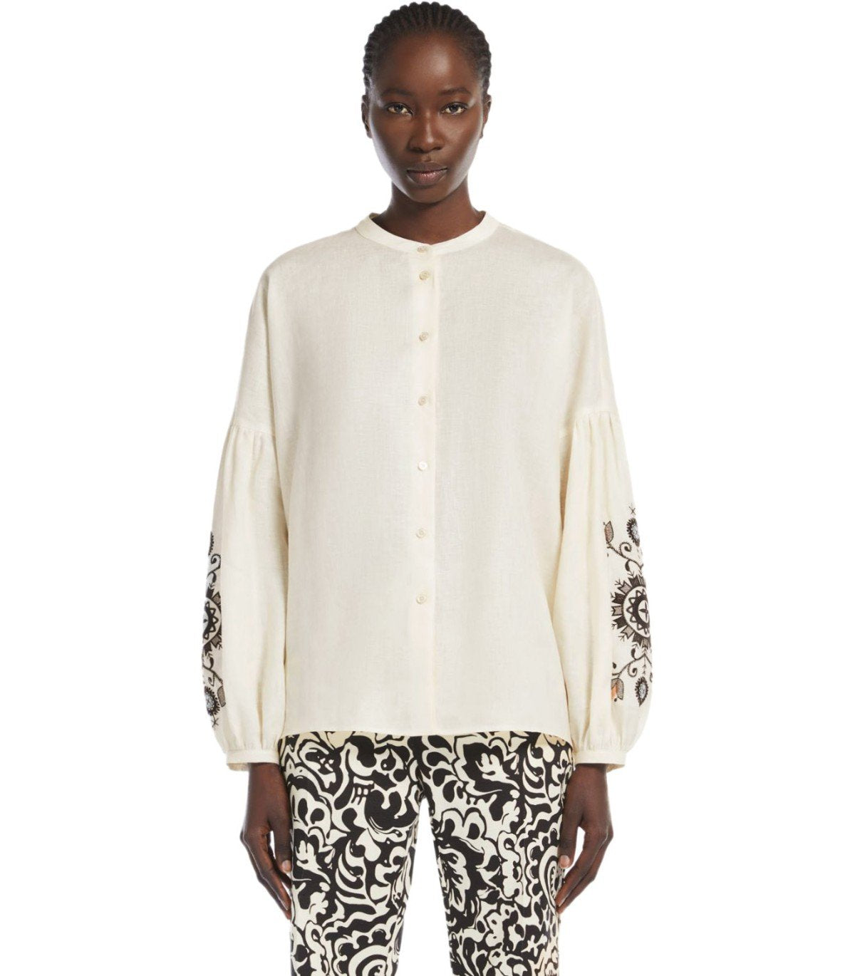 CAMICIA ILEX ECRU MAX MARA WEEKEND