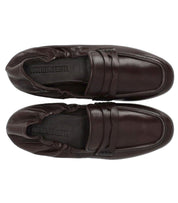 GUGLIELMO ROTTA SATIN BROWN LOAFER