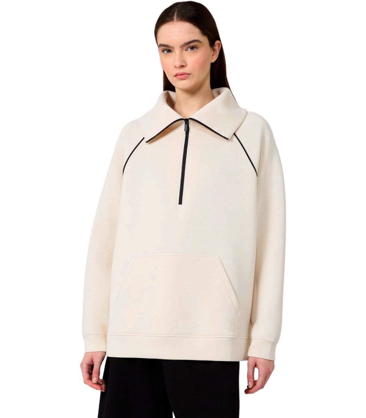 MAX MARA WEEKEND BALLATA ELFENBEIN SWEATSHIRT