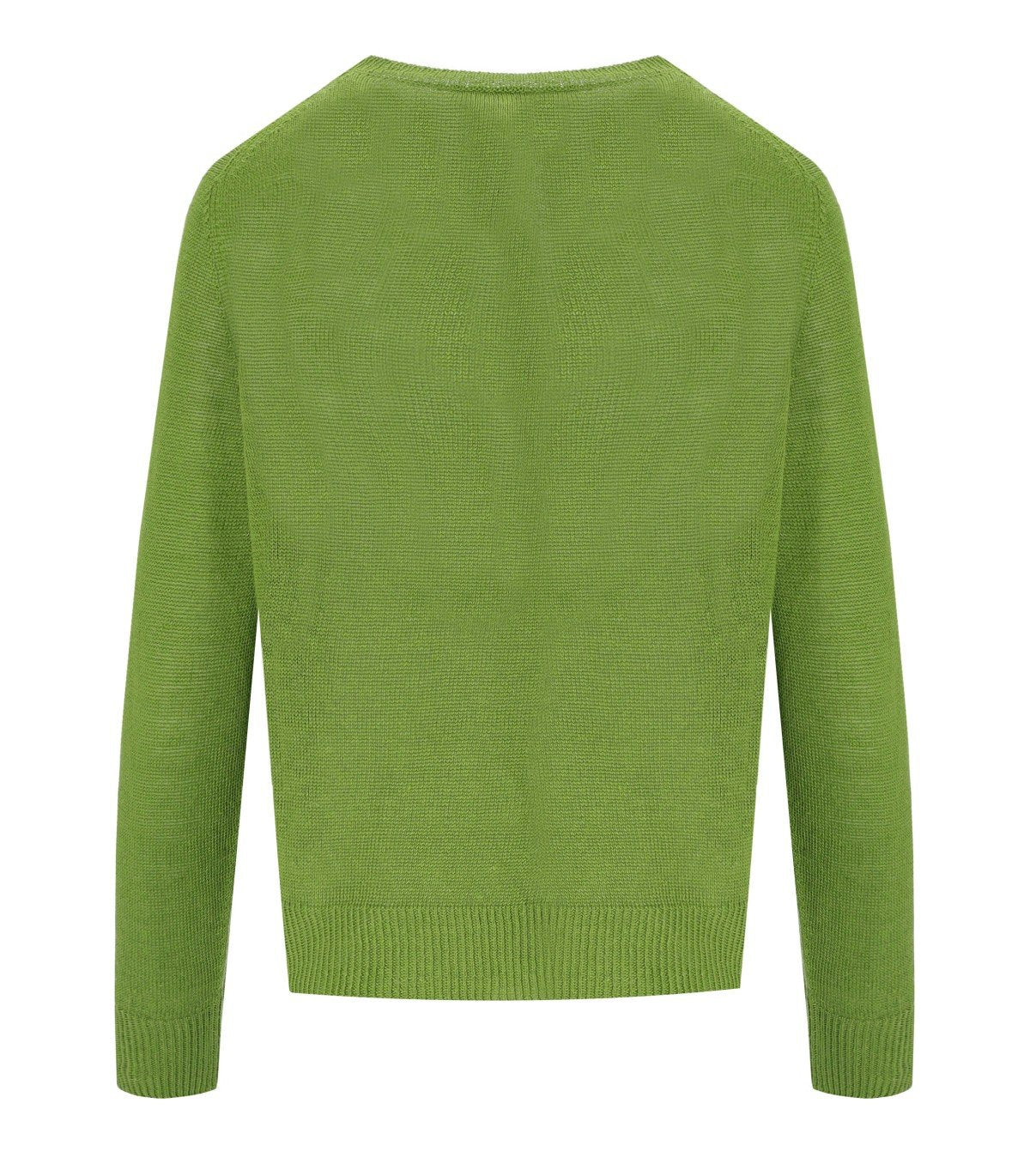 MAX MARA WEEKEND ATZECO GREEN CREWNECK SWEATER