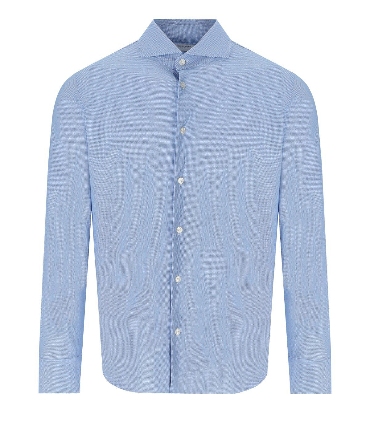 CAMICIA EFFETTO OXFORD AZZURRA ARCHIVIUM