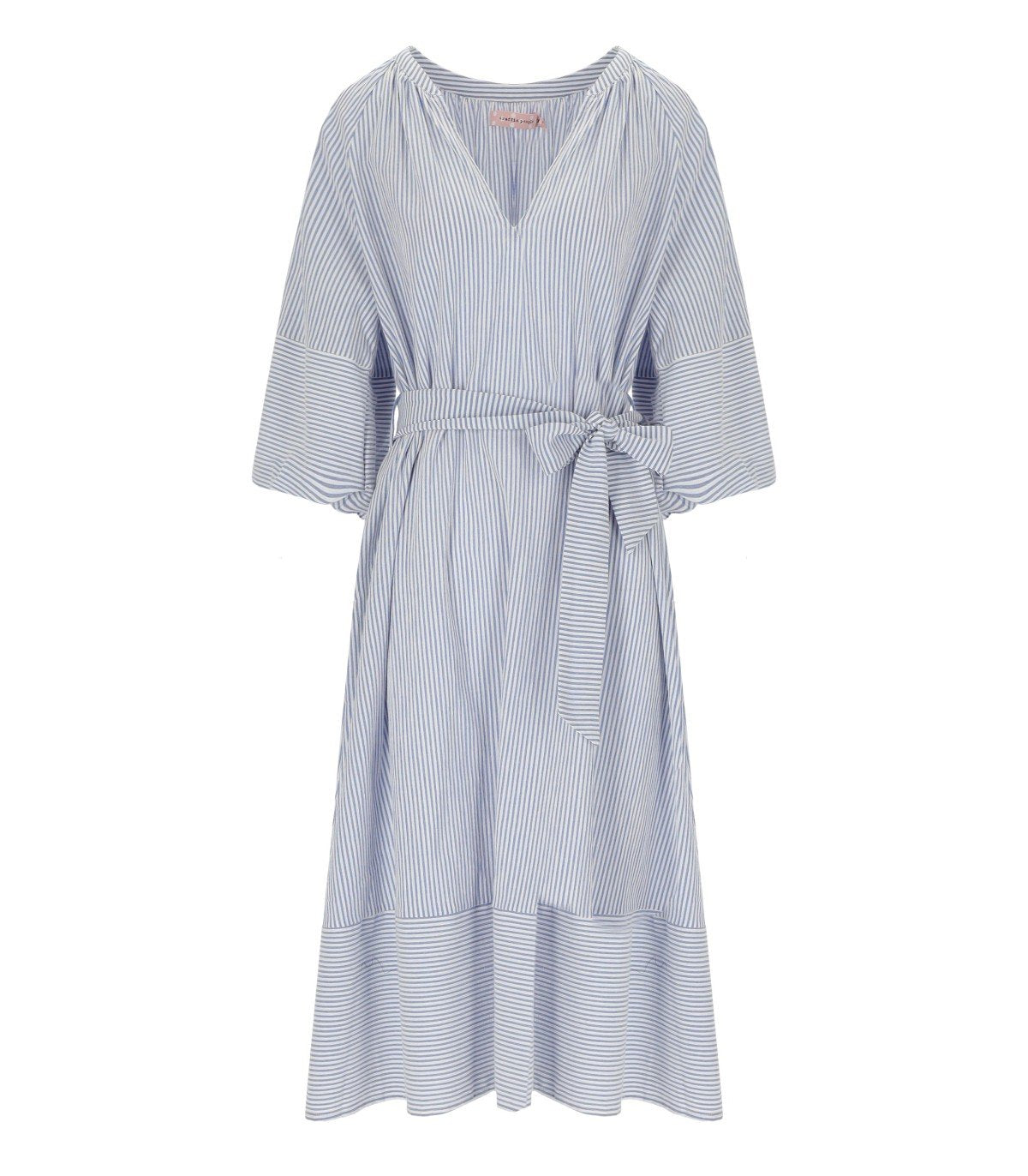 TRAFFIC PEOPLE GLEE LIGHT BLUE MIDI DRESS – FerrarisBoutique