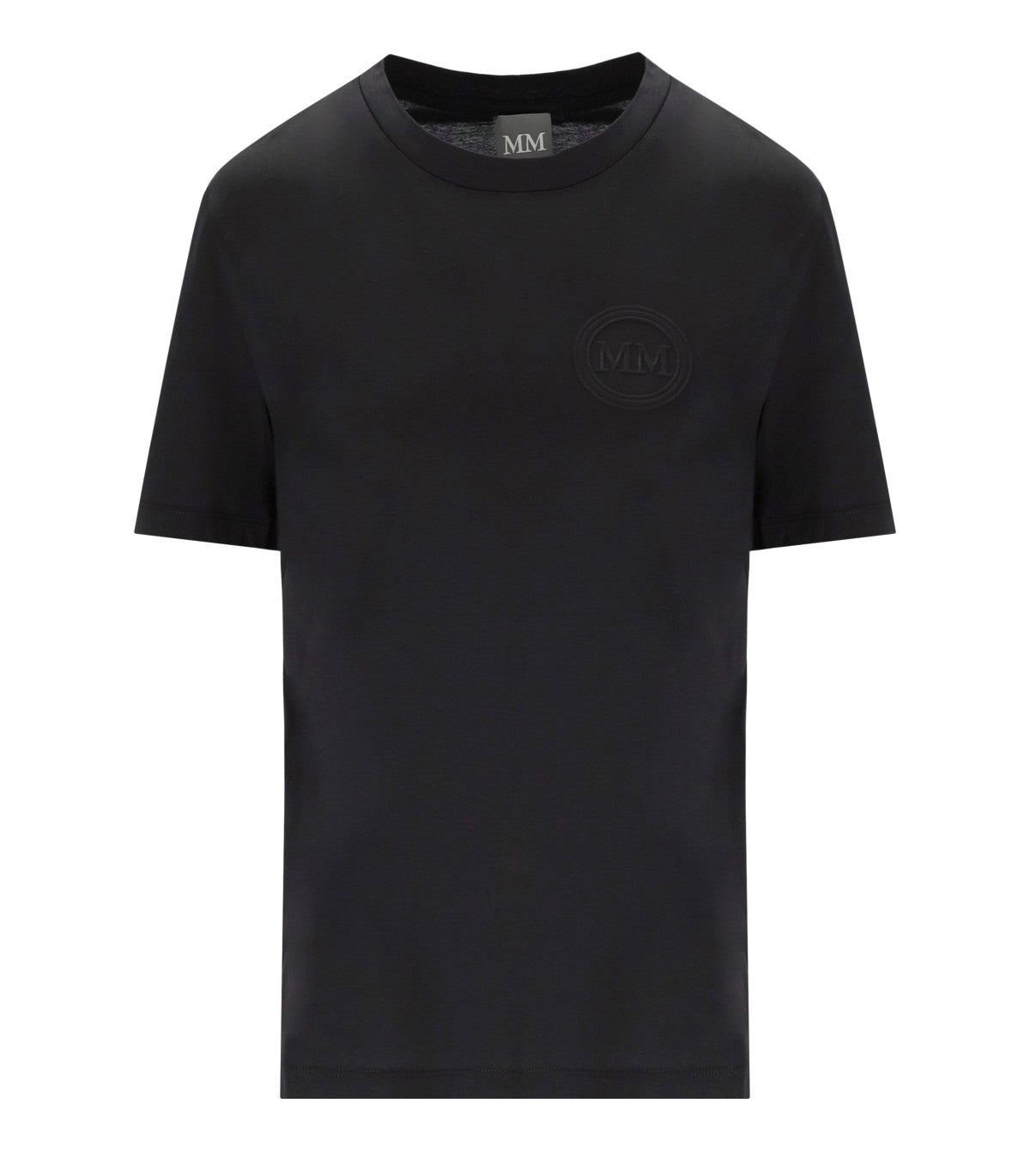 MM MAX MARA GATTONI BLACK T-SHIRT