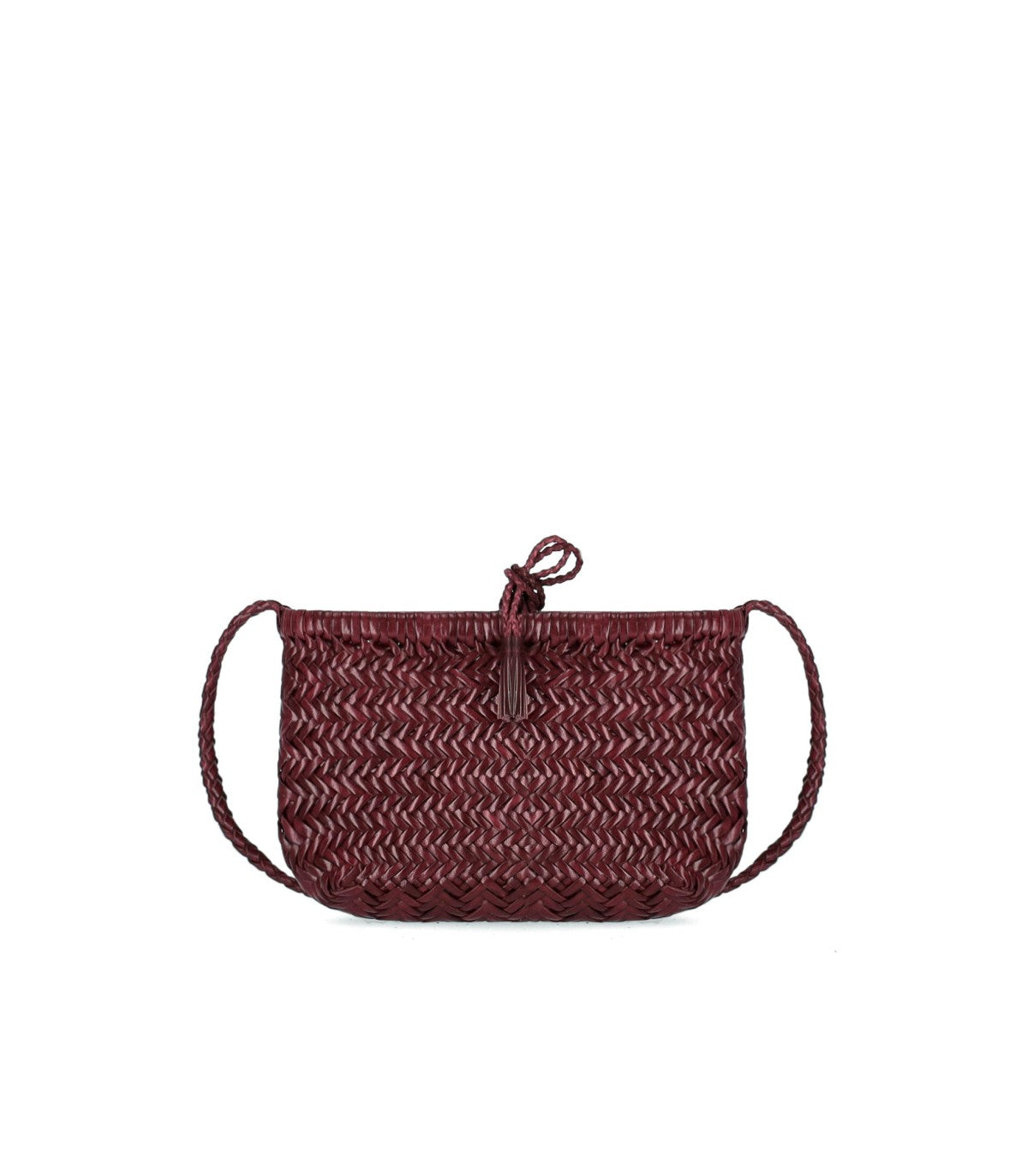 DRAGON DIFFUSION MINSU BURGUNDY CROSSBODY TAS