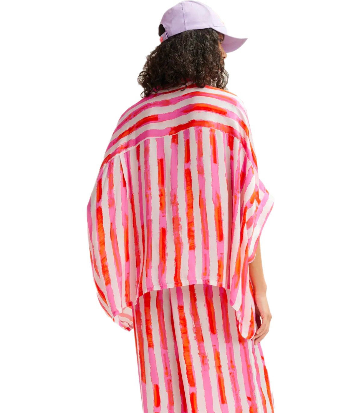 ESSENTIEL ANTWERP HILLINOIS PINK STRIPED SHIRT