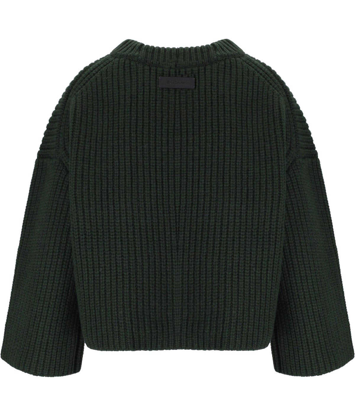 BARBOUR LILIAN GRÜNER RUNDHALSPULLOVER