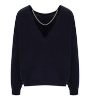 ESSENTIEL ANTWERP JEMINI MARINEBLAUER PULLOVER