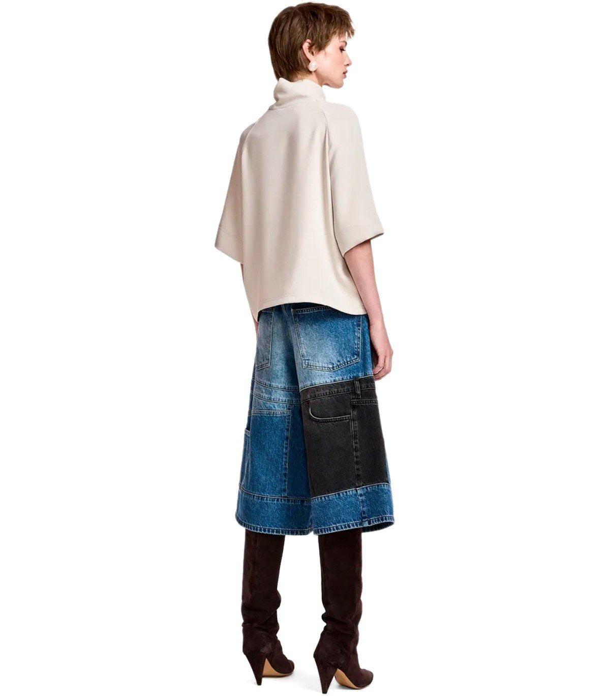 ESSENTIEL ANTWERP KASSIE ELFENBEIN TOP