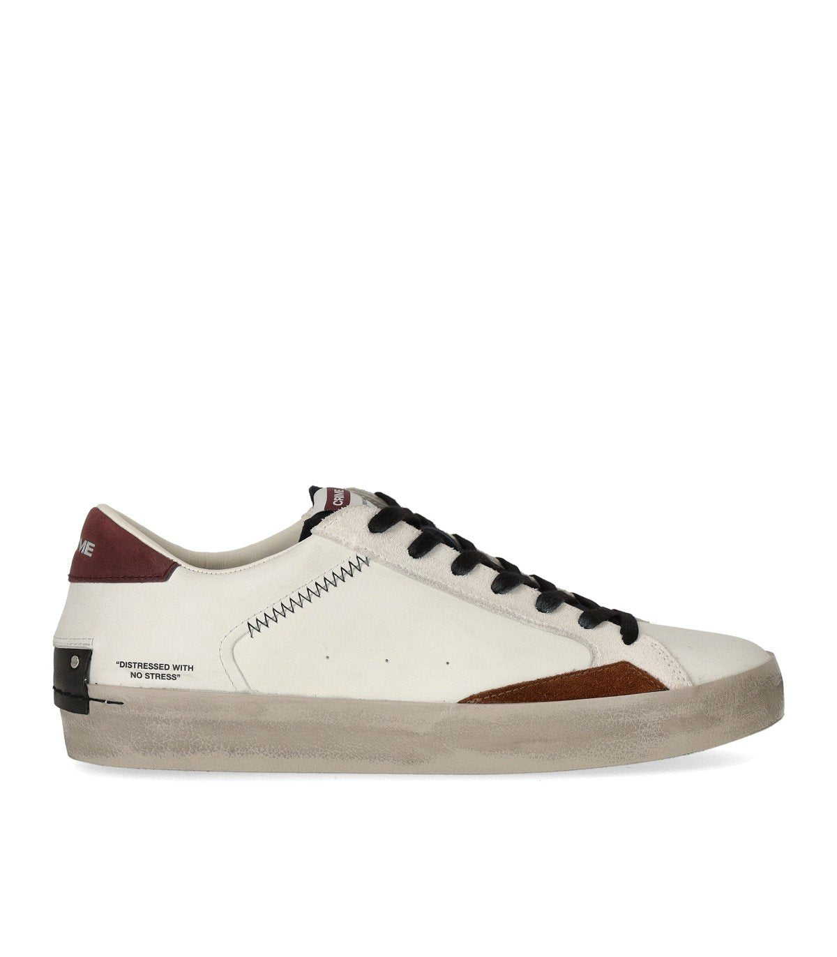 SNEAKER DISTRESSED BIANCA CRIME LONDON