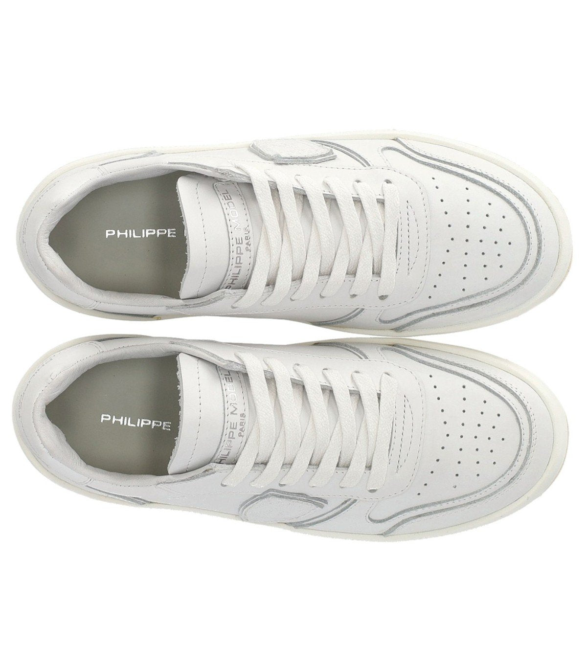 PHILIPPE MODEL NICE LOW WHITE SNEAKER