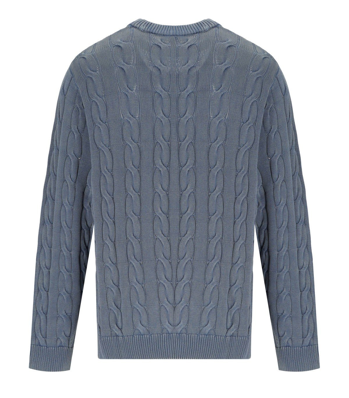 CARHARTT WIP CARTER COZY BLUE CREWNECK SWEATER