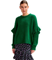 ESSENTIEL ANTWERP IJUNE GROEN TRUI