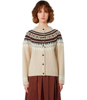 CARDIGAN CABIRIA1234 BEIGE MAX MARA WEEKEND